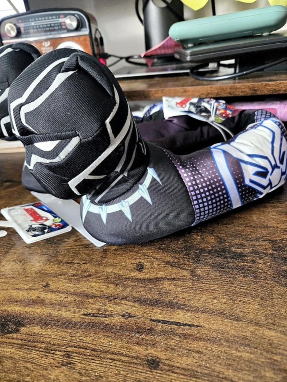Marvel Avengers Spider-Man slippers Spider-Man Slippers Size US 4/5 NWT